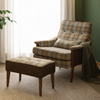 ARLO Eclectic Fabric Day-Bed Armchair