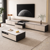 LUNARO Contemporary Sintered Stone TV Console