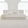 CREMARE Modern Boucle Bed Frame