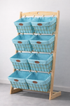 LUNORA Scandinavian Fabric Laundry Hamper