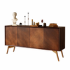 YUMU Vintage Solid Wood Sideboard