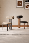 ARVENA Eclectic Fabric Dining Chair