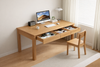 ORVENA Scandinavian Wooden Desk