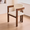 EKHOLM Japandi Dining Chair With Armrests