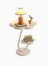 LUMORA Contemporary Metal Side Table