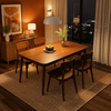 NOVARA Contemporary Wooden Dining Table