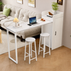 LUMIRA Contemporary Wooden Bar Table