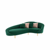 CURVO Modern Fabric Sofa