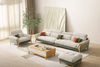 AVIRO Japandi Fabric Sofa