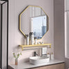 VAREX Contemporary Metal Wall Mirror
