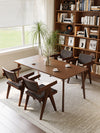 AVIRO Wabi Sabi Fabric Dining Chair