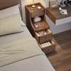 NORVA Contemporary Wooden Nightstand
