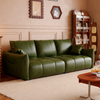 VARENO Modern Leather Sofa