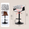 LAVERO Contemporary Metal Bar Stool