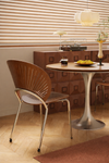MAVERO Eclectic Wooden Dining Chair