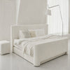 CREMARE Modern Boucle Bed Frame