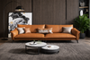 NEXIO Contemporary Leather Sofa