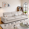 ELARA Minimalistic Leather Sofa