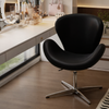 SWANEA Minimalistic Fabric Vanity Chair
