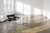 VASILO Scandinavian Leather Armchair