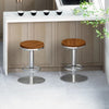 STELIO Industrial Metal Bar Stool
