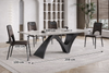 NELARO Modern Sintered Stone Dining Table