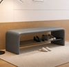 LUMORA Modern Leather Bench