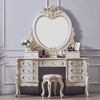 GULDROS Eclectic Dressing Table With Mirror