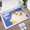 NIVORA Contemporary Fabric Bath Mat