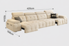 LORVAN Contemporary Fabric Sofa Bed
