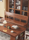 EKVALLA Scandinavian Bench With Backrest