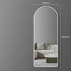 LUXORA Modern Glass Floor Mirror