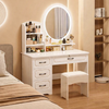 NELORA Contemporary Wooden Dressing Table