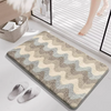 TAVORA Contemporary Fabric Bath Mat