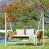 ORIAN Metal Outdoor Swing Chair