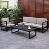 ALVORA Scandinavian Metal Outdoor Sofa