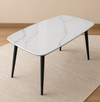 LUMIRA Scandinavian Sintered Stone Dining Table