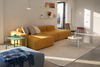 LUNARO Scandinavian Fabric Sofa