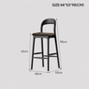 ARVINO Scandinavian Wooden Bar Stool
