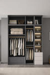 LUNARO Contemporary Wooden Wardrobe
