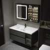 LUMORA Contemporary Wooden Bathroom Vanity Set