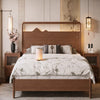 SAVIRO Japandi Wooden Bed Frame
