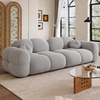 NORVIA Scandinavian Fabric Sofa