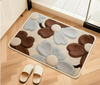 LIVORA Korean Minimalistic Fabric Bath Mat