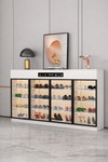 ZENOVA Contemporary Wooden Shoe Cabinet