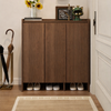 VARENO Modern Wooden Shoe Cabinet