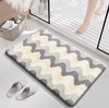 TAVORA Contemporary Fabric Bath Mat