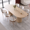 NATURA Wabi Sabi Wooden Dining Table
