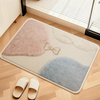 LIVORA Korean Minimalistic Fabric Bath Mat