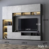 VELORA Modern MDF Board TV Console